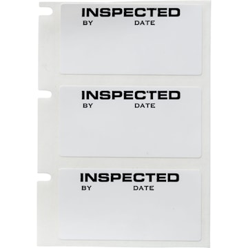 BRADY M6-30-423-INSP M6 30 423 INSP ETIQ 0.75X1.5 POLYES INSP