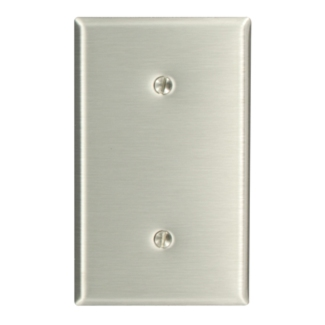 LEVITON 84019 PLATE 1G VIRGIN SS 