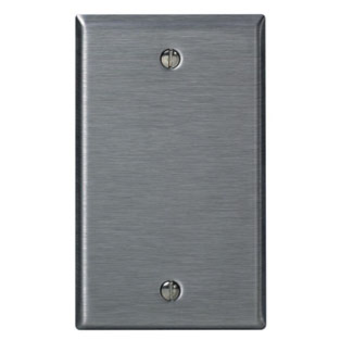 LEVITON 84014 PLATE 1G VIRGIN SS 