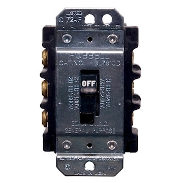 HUBBELL HBL7810 INTERUPTEUR A BASCULE AMOTEUR 30A 3P 600V