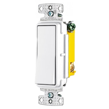 HUBBELL RSD315W INTER DECOR 3W 15A 125VWHITE