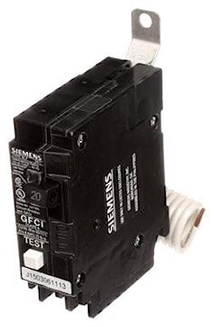 SIEMENS BF115AH BREAKER 15A 1P 120V 22KBLHF2 GFCI 5MA