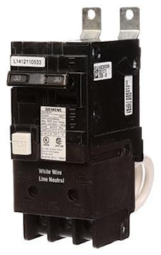 SIEMENS BF230A DISJ DFT 30A 2P 120/240V10KA BOULONNE BIPOL 5MA