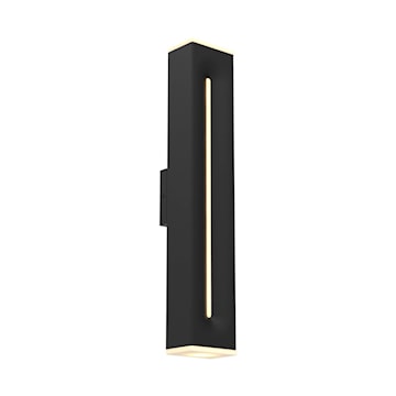 ECLAIRAGE DALS LWJ24-CC-BK LUM MURAL DEL 24PO 45W 5CCT 120V NOIR