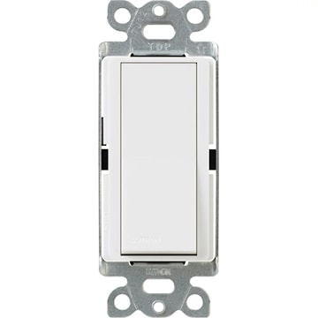 LUTRON CA-1PS-WH INTERRUPTEUR 15A UNIPOLAIRE BLANC