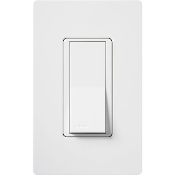 LUTRON CA-1PS-WH INTERRUPTEUR 15A UNIPOLAIRE BLANC