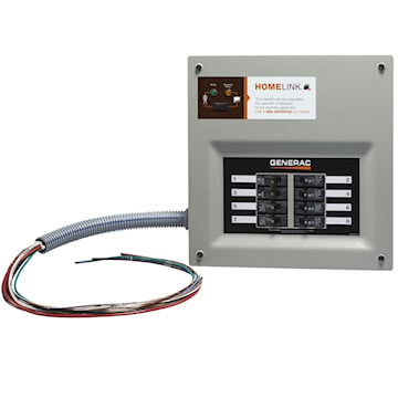 GENERAC POWER SYSTEMS 6852 ENS 30A HOMELINK 8-10 CIRC CEMA 1 SURF/ENC