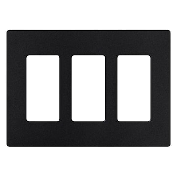 LUTRON SC-3-MN PLAQUE MURALE 3 GANG MINUIT