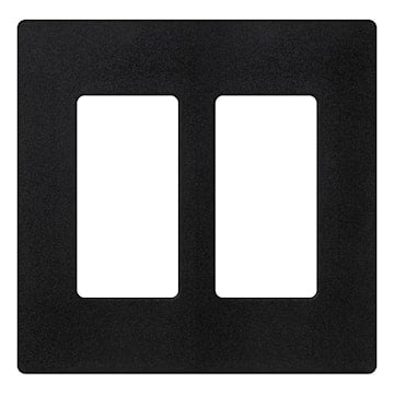 LUTRON SC-2-MN PLAQUE MURALE 2 GANG MINUIT