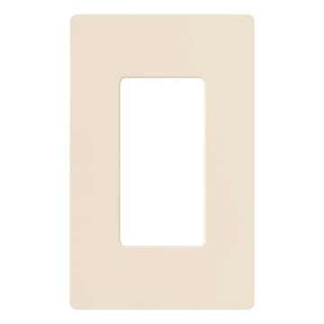LUTRON CW-1-LA PLAQUE MURALE 1 GANG AMANDE PALE
