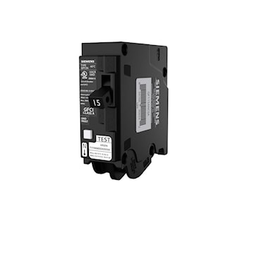 SIEMENS US2:QF115ANCSA DISJ 1P 15A 10KA GFCI NEUTRE ENFICHABLE