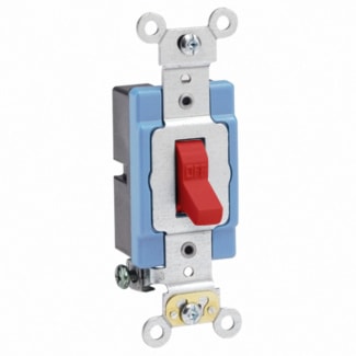 LEVITON 1201-2R INTERR 15A 1P 120/277VROUGE
