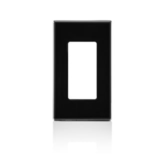 LEVITON 80301-SE PLATE 1G DEC WITHOUT EBONY VISNOIR 