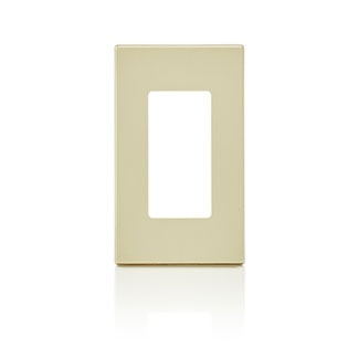LEVITON 80301-SI PLATE 1G DEC WITHOUT VISOR 