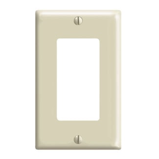 LEVITON 80401-I PLATE 1G DEC PLASTIVOIRE 