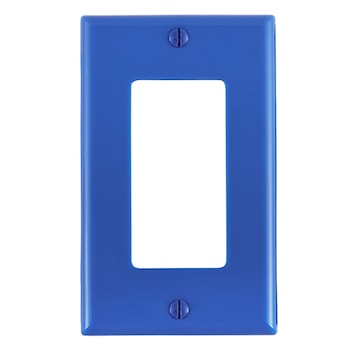 LEVITON 80401-NB PLATE 1G DEC NYLONBLUE 
