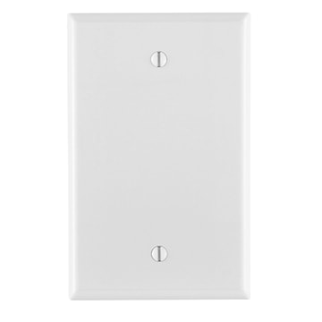 LEVITON 80514-W PLAQUE MURALE 1G OBTURATEUR GRANDE BLANC