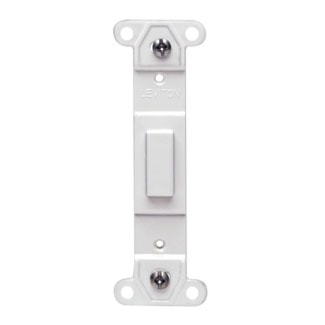 LEVITON 80700-W PLATE 1G INTERR TILTING WHITE 