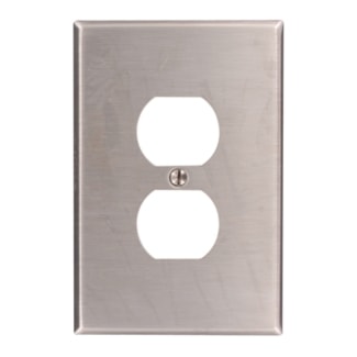 LEVITON 84103-40 PLAQUE 1G SURDUMENSIONNEACIER INOX
