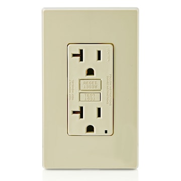 LEVITON GFNT2-I RECEPT DDFT HG AUTO TEST20A125V IV
