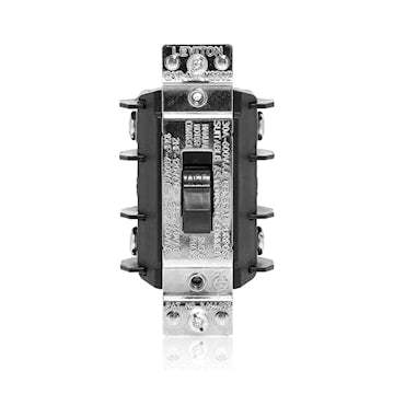 LEVITON MS302-DSS INTERR DEMARRAGE 30A 2P600V NOIR