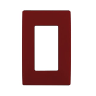 LEVITON REWP1-RE PB DELICIOUS REDSINGLE PLATE 