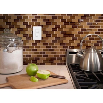 LUTRON CTCL-153P-LA CONTOUR CFL/LED LIGHT ALMOND