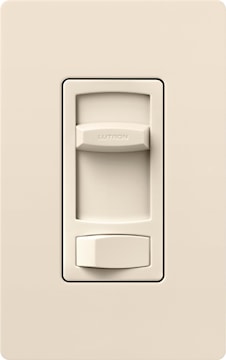 LUTRON CTCL-153P-LA CONTOUR CFL/LED LIGHT ALMOND