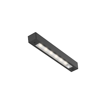 DALS LIGHTING LHS07-CC-BK LUM STEPLIGHT WALL DEL3W 12V 5CCT 200LM BLACK 