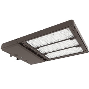PRODUITS STANDARD 69797 PROJECTEUR DEL, 160/200/240/300W, 7X7, 120-347V, 3000/4000/5000K, BZ, P RISE CELL. PHOTO. 7 BRO. + CAP., SMART READY