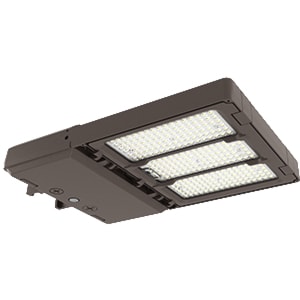 PRODUITS STANDARD 69796 PROJECTEUR DEL, 60/100/150W, 7X7, 120-347V, 3 000/4 000/5 000K, BRONZE, PRISE CELL. PHOTO. 7 BRO. + CAP., SMART READY