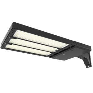 PRODUITS STANDARD 69820 BRAS DROIT POUR POTEAU CARRÉ/ROND NOIR POUR LA SÉRIE FLL 150-450W