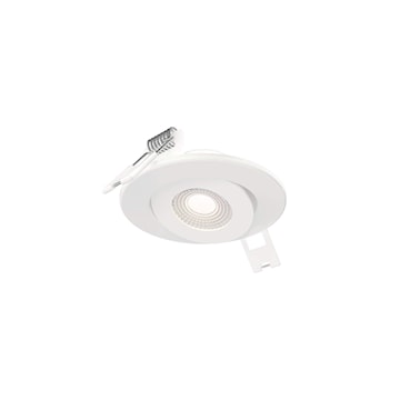 ECLAIRAGE DALS FGM2-CC-WH ENCASTRE ORIENT 2PO DEL6W 500LM 5CCT 120V BLANC