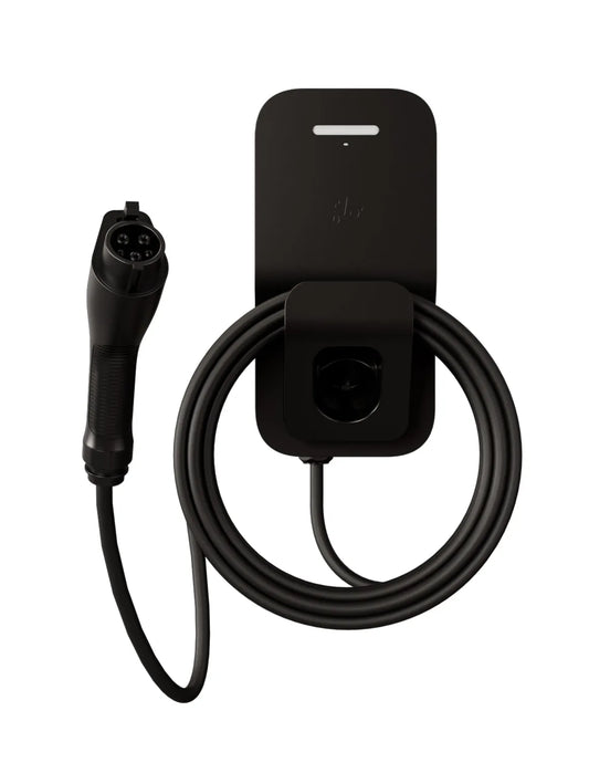 FLO Maison X3 50 A - Noir absolu - Installation fixe - J1772 - Borne de recharge résidentielle de niveau 2