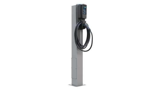 SERVICES FLO C+V1-PED-RV-GRRV Piédestal pour une ou deux bornes CoRe+ - GRRV