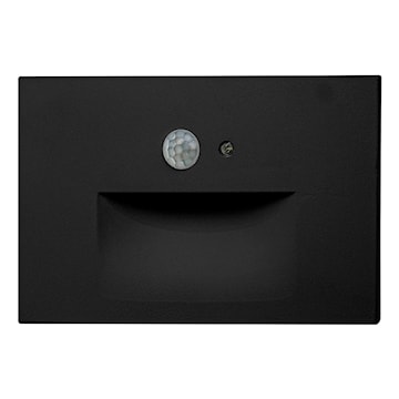 PRODUITS STANDARD 69752 STEPLIGHT DEL 3W 100LM 120V 3K HORIZ NOIR DM/PC