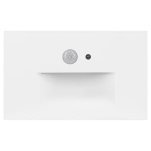 PRODUITS STANDARD 69753 STEPLIGHT DEL 3W 100LM 120V 3K HORIZ BLANC DM/PC