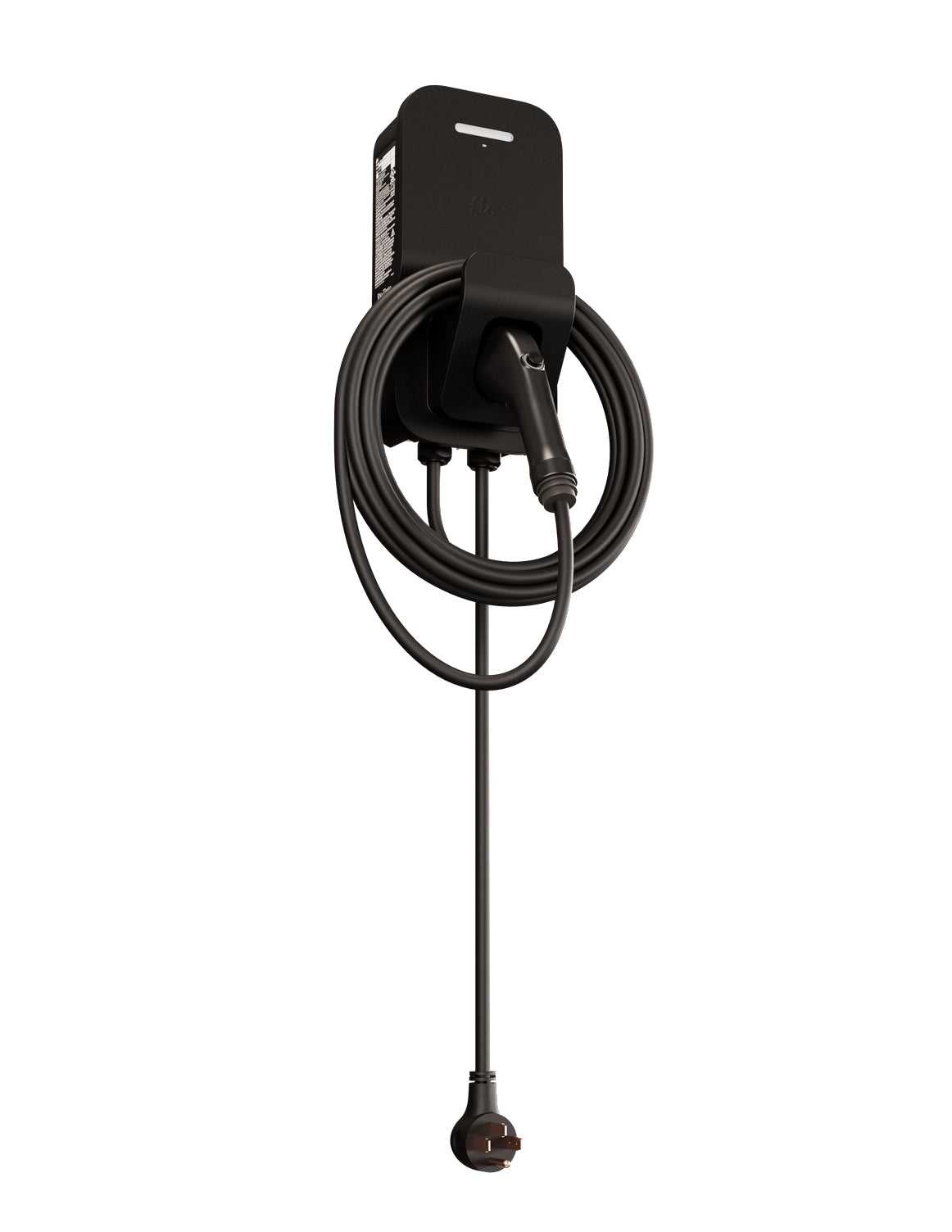 FLO Maison X3 50 A,*TESLA*- Noir absolu -Branchable - NACS - Borne de recharge résidentielle de niveau 2
