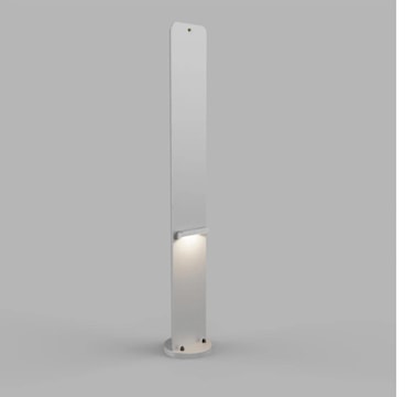 SNOC P15604D120PE PIEDESTAL UNIVERSEL ETAIN POUR BORNE /LUM DEL 4W