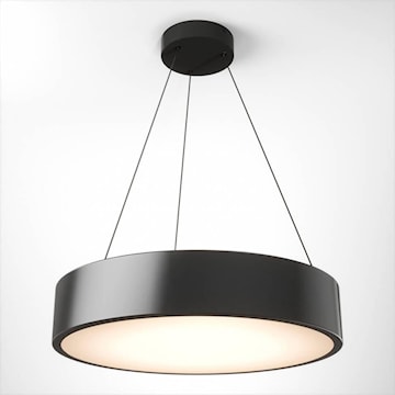 ARTIKA FOR LIVING INC. PDT-COC-BLJ SUSPENSION ROND 20PO X72PO 28W 3/4/5K 120V NOIR