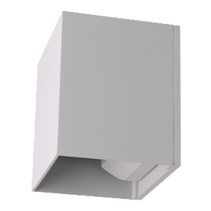 PRODUITS STANDARD 70187 MURAL DEL CARRE HAUT / BAS 15W 120V 5CCT BLA