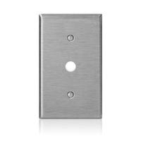 LEVITON 84017-40 PLATE 1G TEL SS 