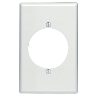 LEVITON 80528-W PLATE 1G WHITE 