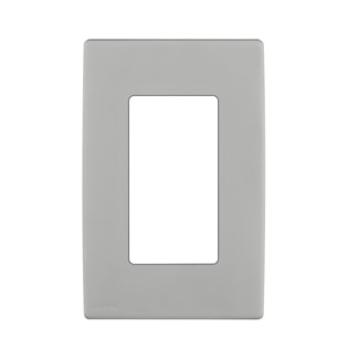 LEVITON REWP1-PG PB PEBBLE GRAY SINGLE PLATE 