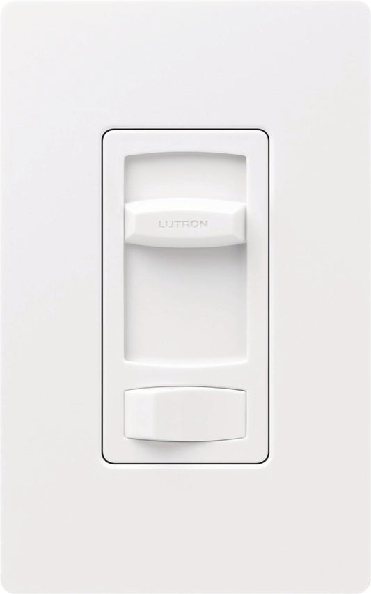 Gradateur Skylark unipolaire/3 voies 120V, compatible avec lampe CFL/DEL 150W ou halogène/incandescente 600W - Blanc