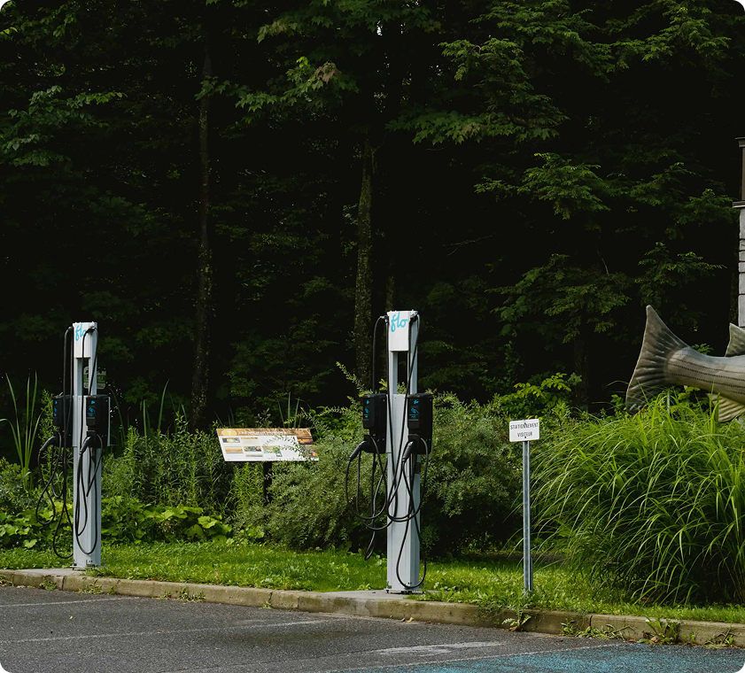 Installation de bornes de recharge pour hôtels à Québec